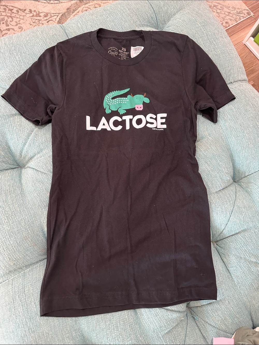 WOMENS LACTOSE TEE 🐄 XS